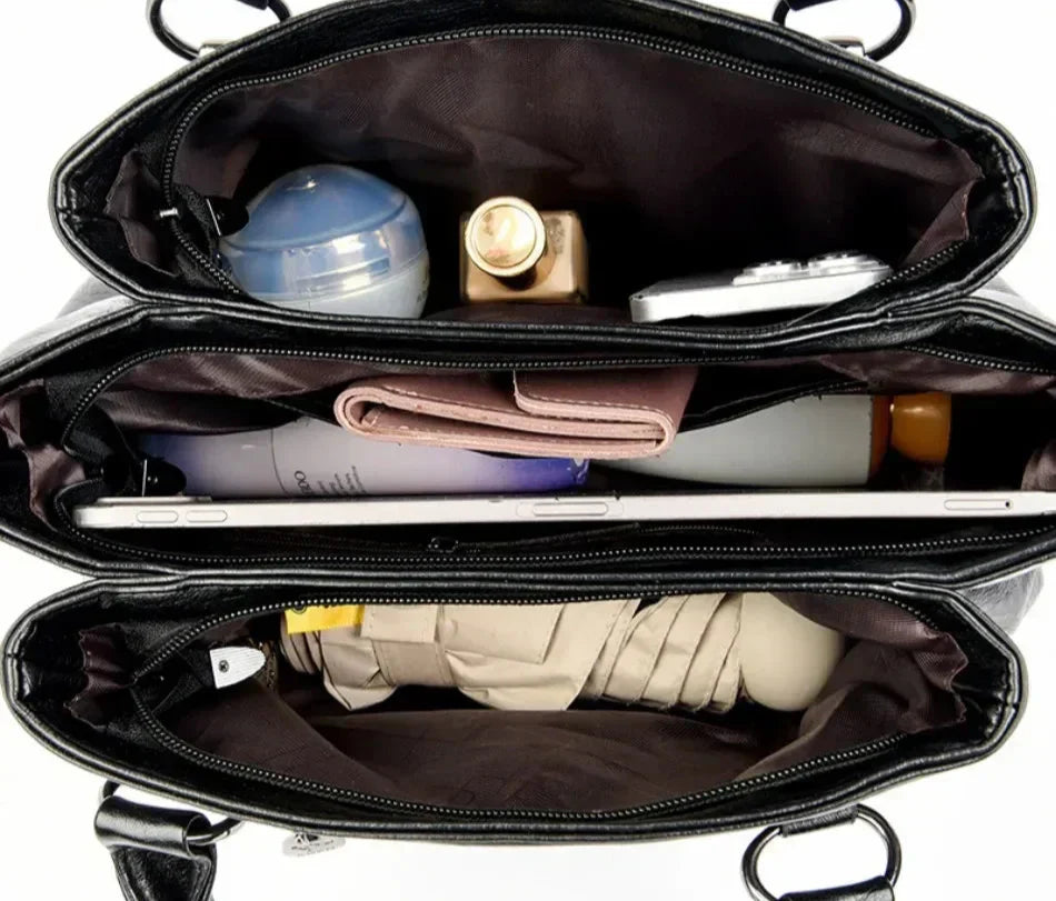 Tasche aus Echtleder - Adira