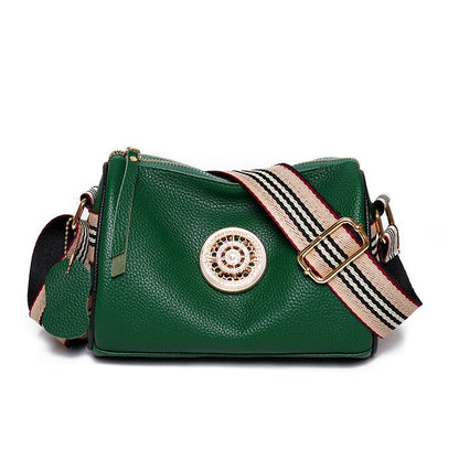 Kleine Schultertasche aus Leder - Orlane