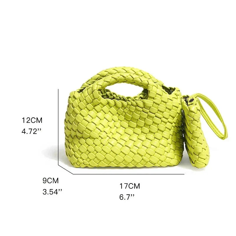 Kleine geflochtene Tasche Kátia