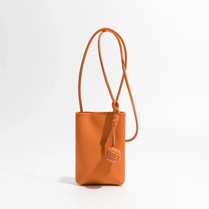 Kleine Handytasche aus Echtleder Sarah