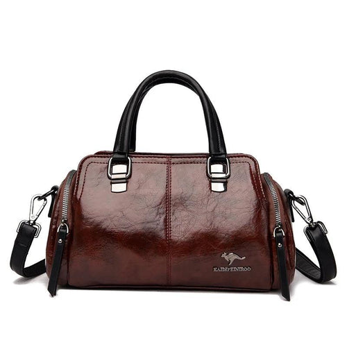 Tasche aus Echtleder - Jade