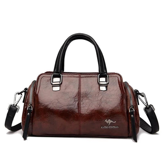 Tasche aus Echtleder - Jade