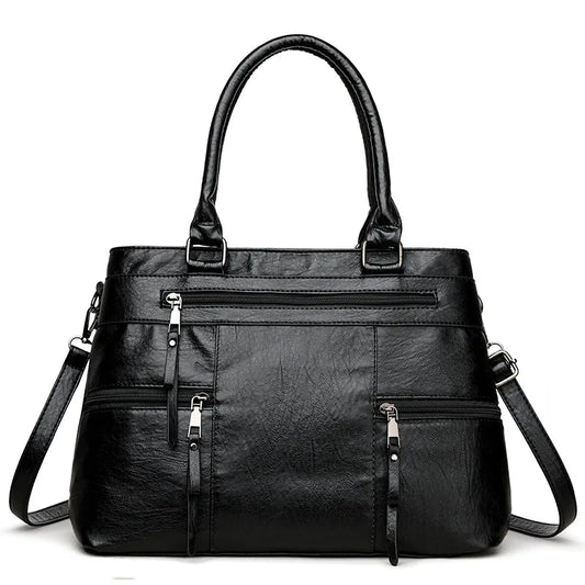 Tasche aus Echtleder - Verse