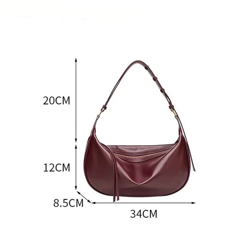 Kleine Tasche aus Echtleder - Lia