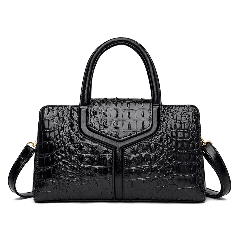 Tasche aus Echtleder - Crock