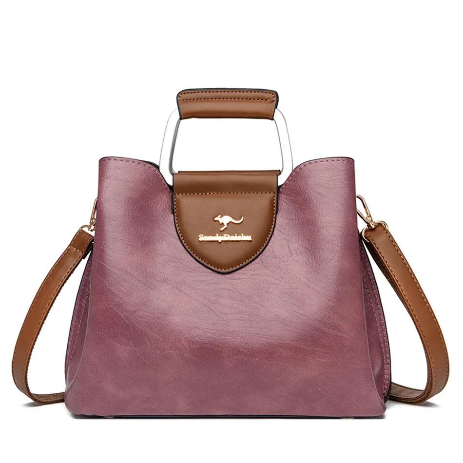 Tasche aus Echtleder - Maya