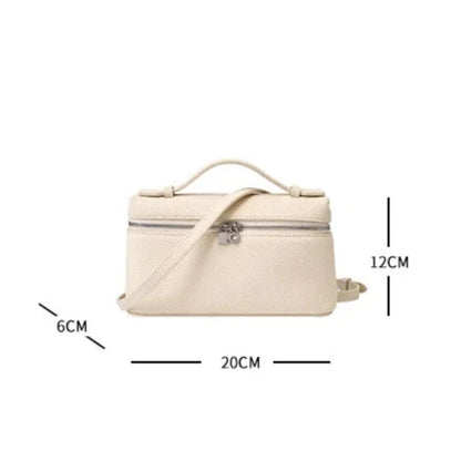 Kleine Tasche aus Echtleder Tote Rosa