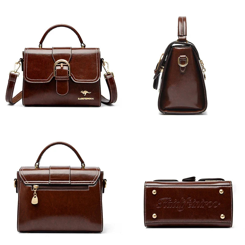 Tasche aus Echtleder - Nyra