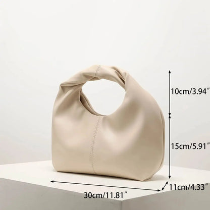 Mini-Clutch gefertigt aus Echtleder - Clean