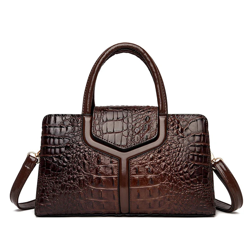 Tasche aus Echtleder - Crock