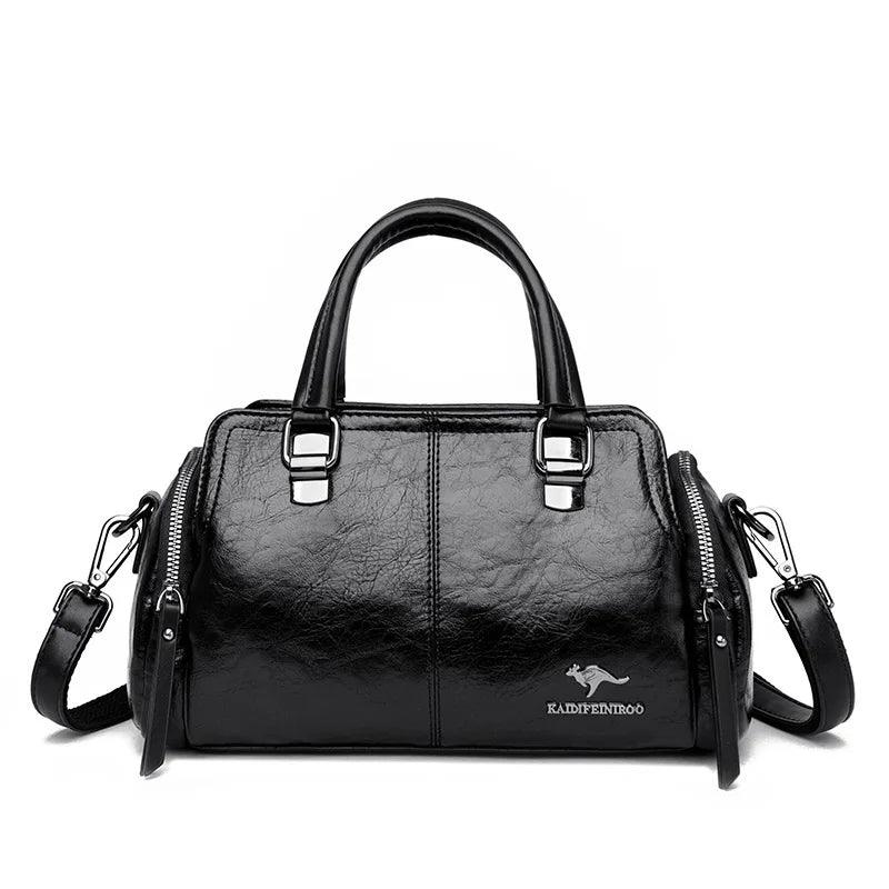 Tasche aus Echtleder - Jade