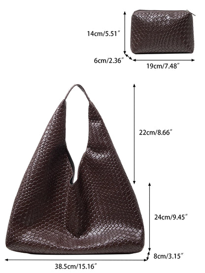 Tasche  und Geldbörse aus Echtleder - Noelle