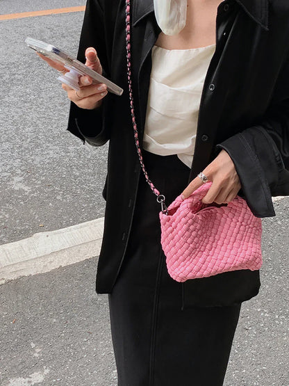 Kleine geflochtene Tasche Kátia