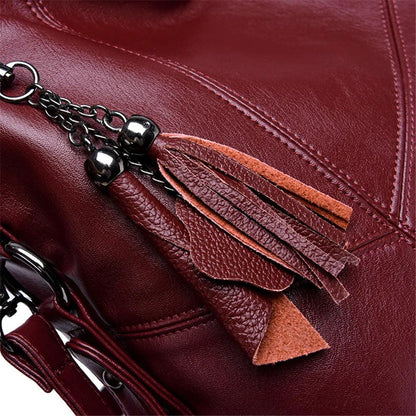 Tasche aus Echtleder - Catharina