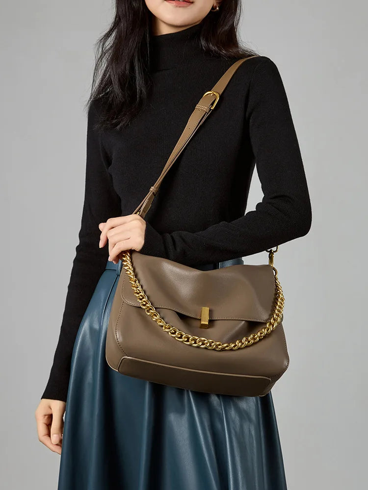 Tasche aus Echtleder Sienna