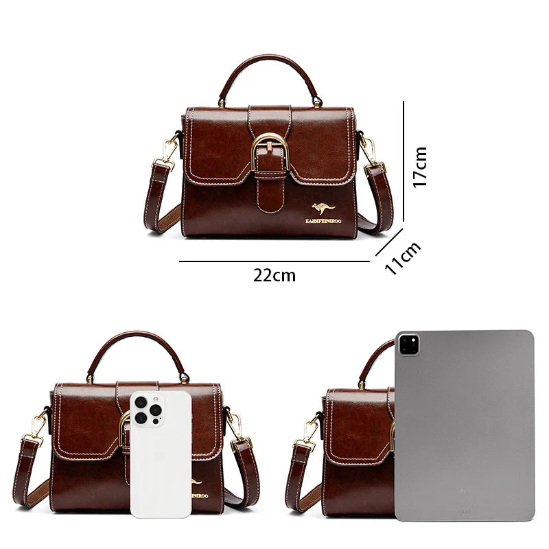 Tasche aus Echtleder - Nyra