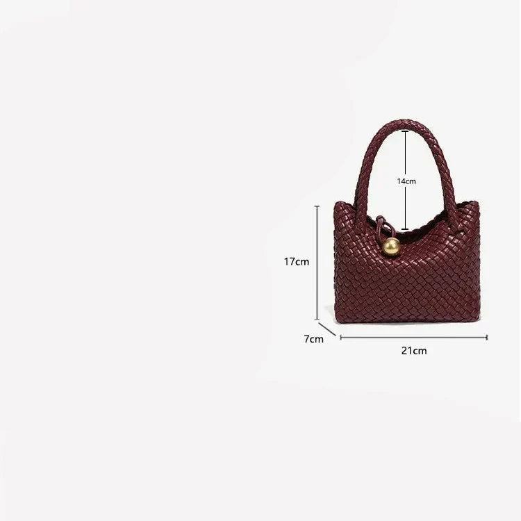 Kleine geflochtene Tasche Jasmine