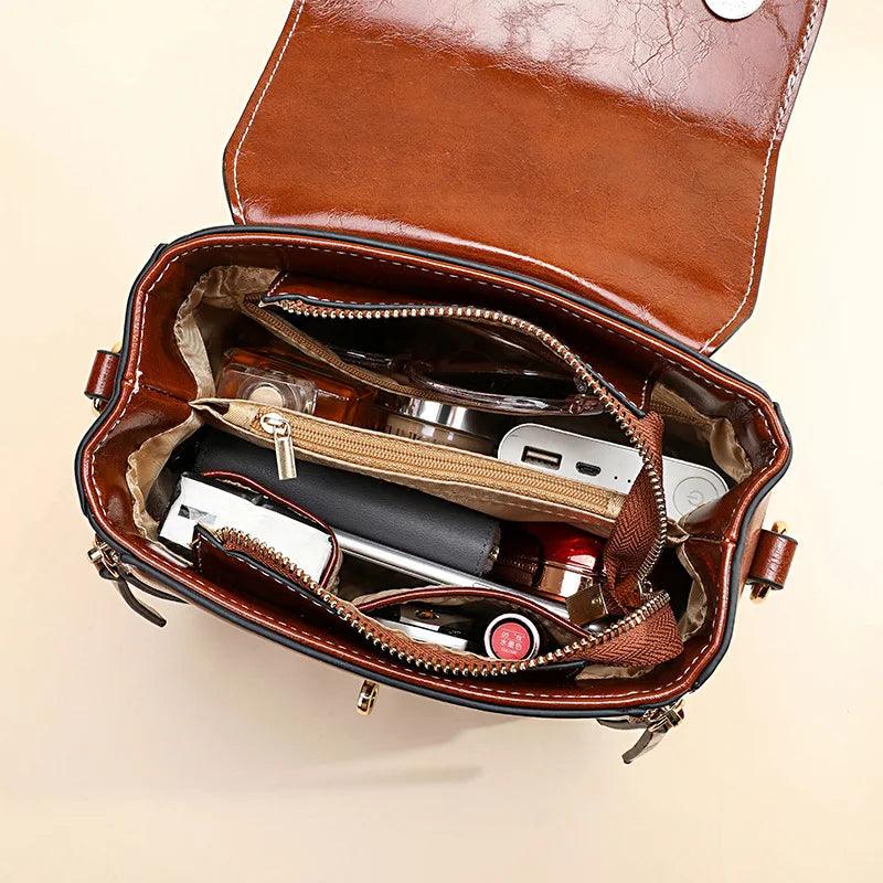 Tasche aus Echtleder - Nina