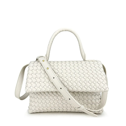 Geflochtene Tasche aus Echtleder Débora