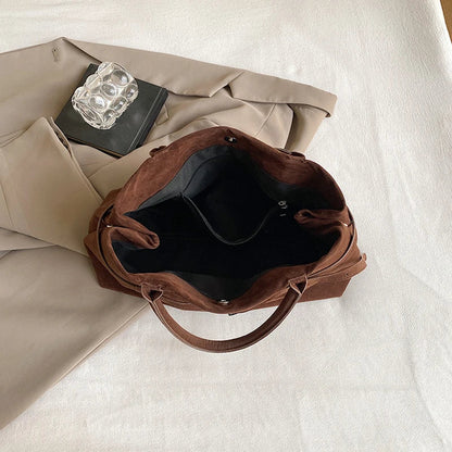 Damen-Tote-Tasche aus Wildleder - Esmé