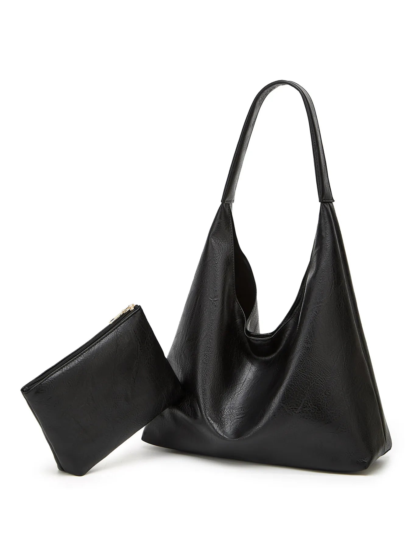 Messenger-Tasche aus Echtleder + Geldbörse aus Leder - Manz