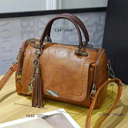 Tasche aus Echtleder - Vaena