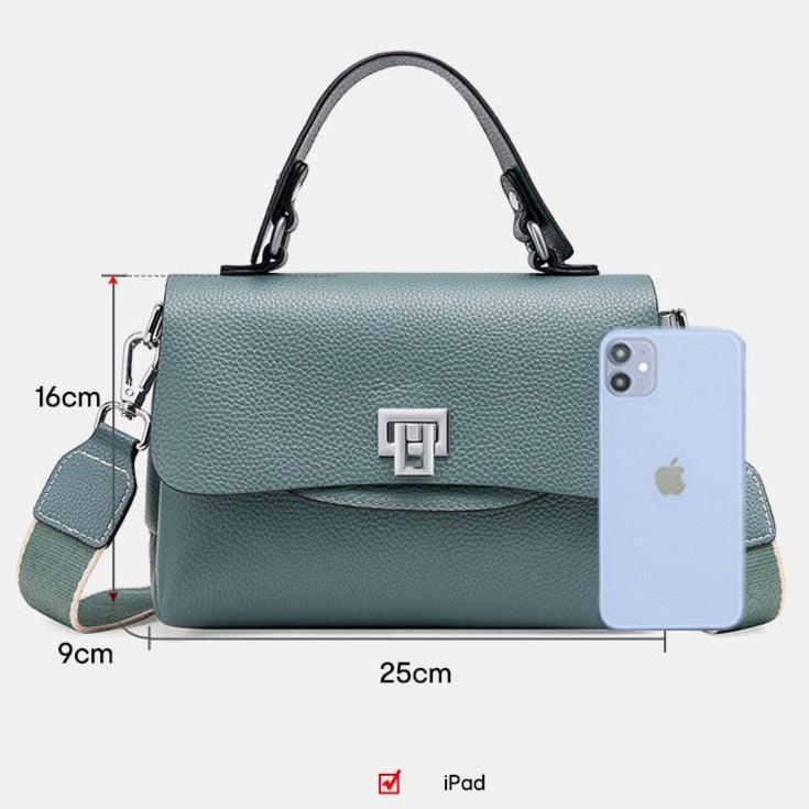 Kompakte Tasche aus Echtleder - Melbourn