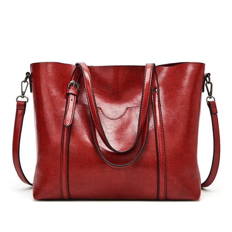 Tasche aus Echtleder - Glamour