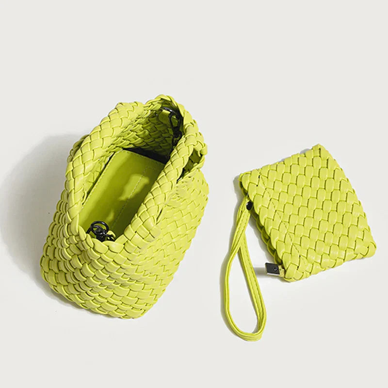 Kleine geflochtene Tasche Kátia