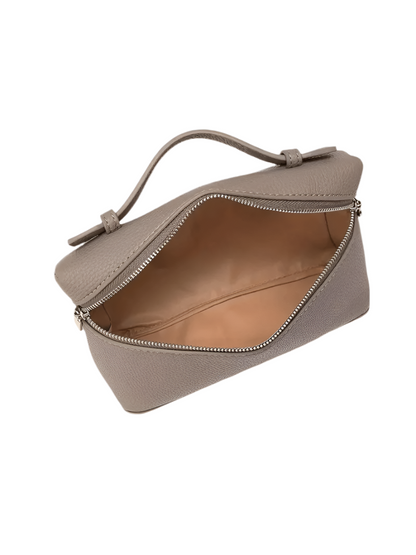 Kleine Tasche aus Echtleder Tote Rosa