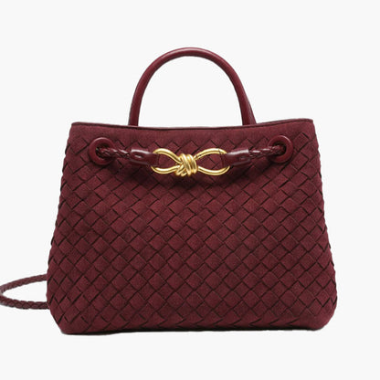 Mittelgroße Tote-Tasche aus Wildleder Jéssica