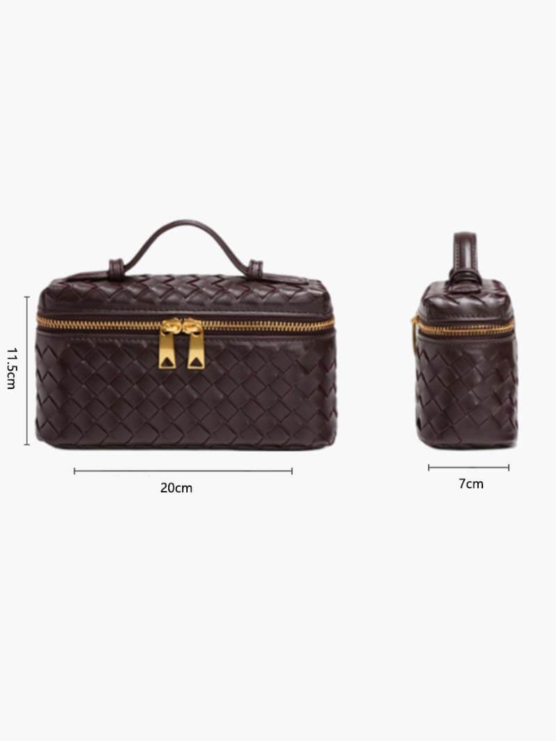 Kleine geflochtene Tote-Tasche Bellatrix