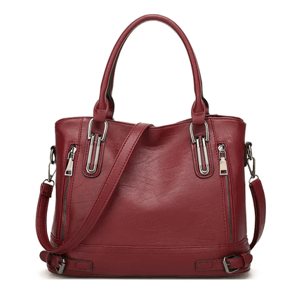Große Tasche aus Leder Salomé