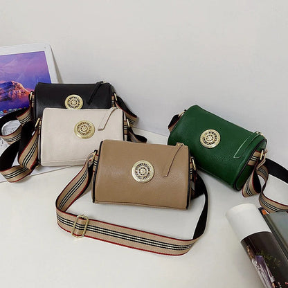 Kleine Schultertasche aus Leder - Orlane