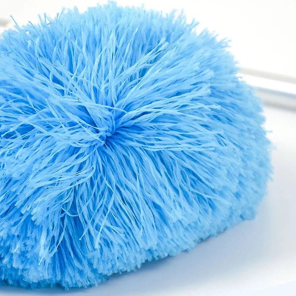 Adjustable Circular Dust Duster Portable Scalable Household Cleaning Brush Ceiling Fan Cabinet Duster Accessories Dust Cleaner - Lily Depot