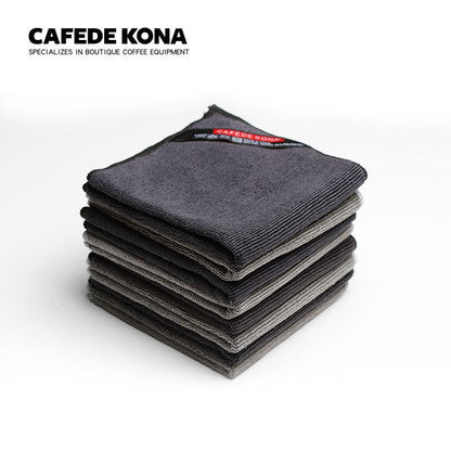 Barista Micro cloth tea towel 4 pcs 30*30cm cleaning up messy spills around on machine cafe cleaning towel Cloth Tableware Towel - Lily Depot