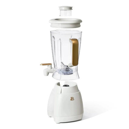 2023 New Beautiful Slush Crush 60 Oz 4-Speed Frozen Drink Maker, White Icing By Drew Barrymore - Lily Depot