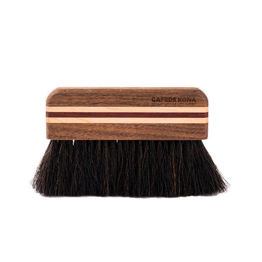 CAFEDEKONA bar brush barista tools beech grinder brush bristle table cleaner solid wood handle brush Clean coffee grinder - Lily Depot