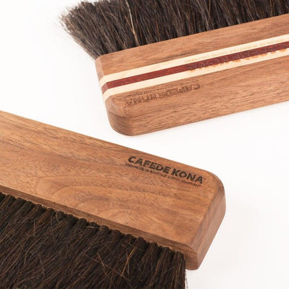 CAFEDEKONA bar brush barista tools beech grinder brush bristle table cleaner solid wood handle brush Clean coffee grinder - Lily Depot