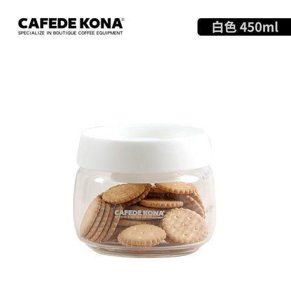 CAFEDEKONA Glass Canister Vacuum Glass Sealed Tank Borosilicate Glass Storage Jar With Lid Food Storage Jar Kitchen Storage Box - Lily Depot