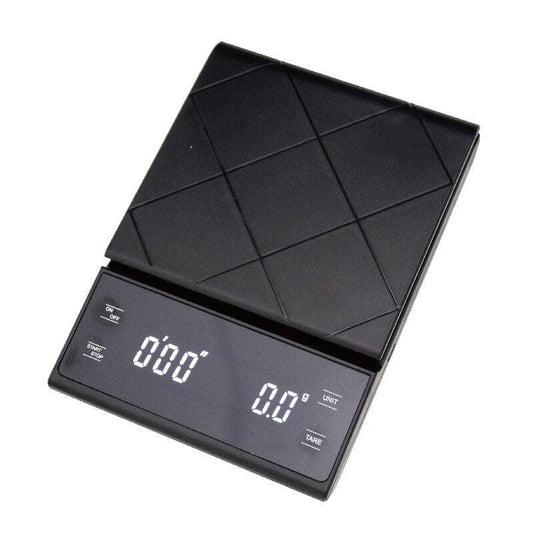 CAFEDEWINNER hand drip coffee scale 0.1g/3kg precision sensors kitchen food scale with Timer include Waterproof Protective pad - Lily Depot