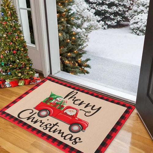 Christmas Doormat Merry Christmas Decorations For Home 2023 Navidad Kerst Natal Noel Xmas Table Ornaments Decor New Year 2024 - Lily Depot