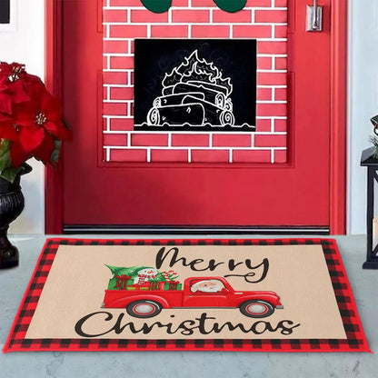 Christmas Doormat Merry Christmas Decorations For Home 2023 Navidad Kerst Natal Noel Xmas Table Ornaments Decor New Year 2024 - Lily Depot