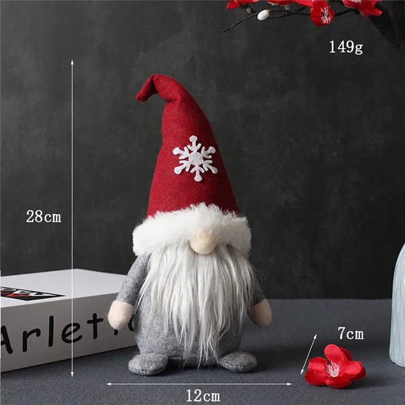 Christmas Faceless Gnome Santa Doll Xmas Tree Hanging Ornament Decoration For Home Pendant Gifts Ornaments Party Supplies - Lily Depot