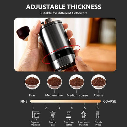 Coffee Set Coffee Accessories Manual Grinder Mill Glass Pot with Filter Dripper Gooseneck Kettle Specialized BaristaSet - Lily Depot