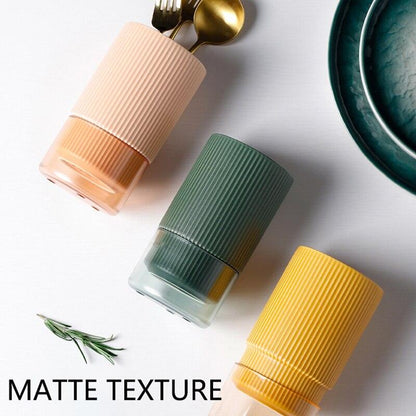 Creative Nordic Home Kitchen Cutlery Chopsticks Storage Holder Box Basket Knife and Fork Spoon Drain Rack Tableware Organizer - Lily Depot