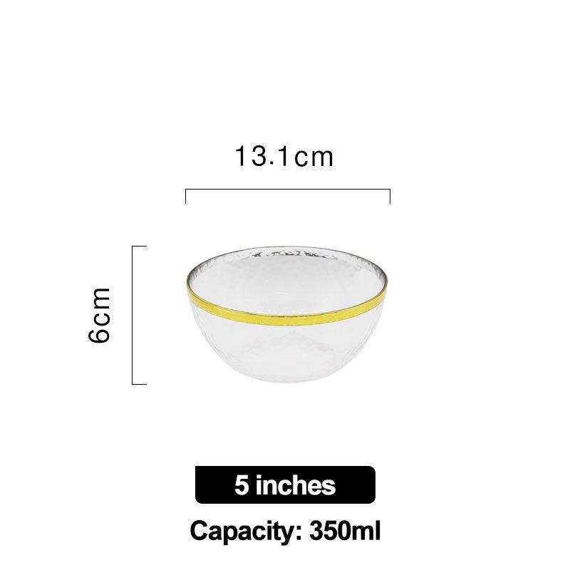 Creativity fruit salad Glass bowl ramen cereal soup bowls mixing rice bowl set Food Storage Container Nordic kitchen Tableware - Lily Depot