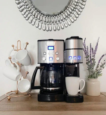 Cuisinart Coffee Center™ 12 Cup Coffeemaker & Single-Serve Brewer - Lily Depot