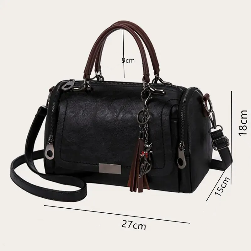 Tasche aus Echtleder - Vaena