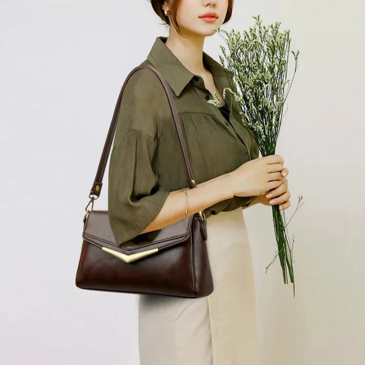 Tasche aus Echtleder - Lona